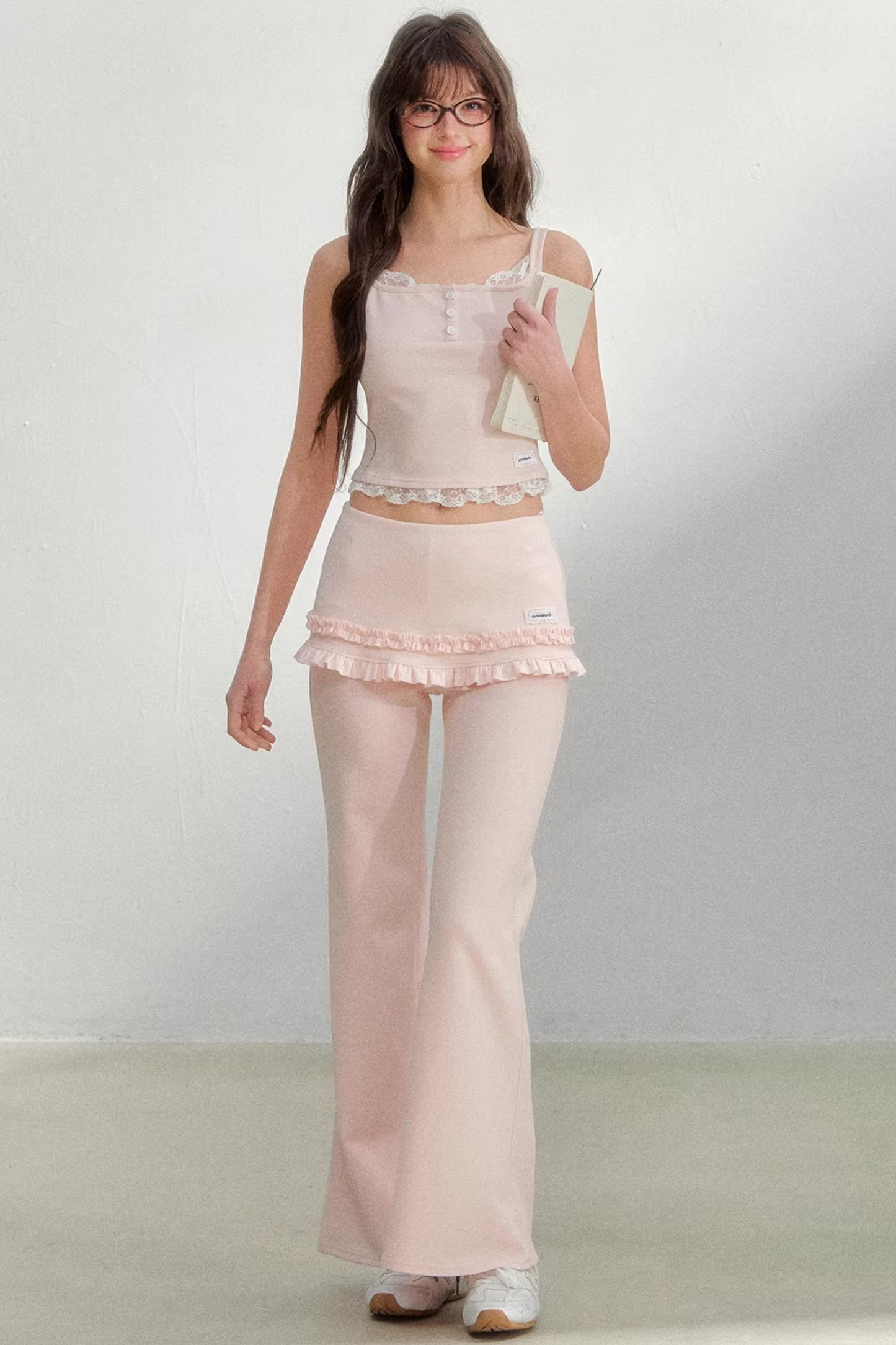 Oxygen Lace Sports Camisole Set-Up