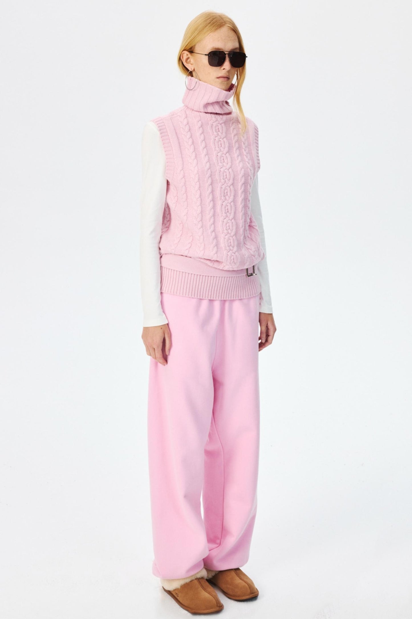 Luxury Merino Wool Turtleneck Top