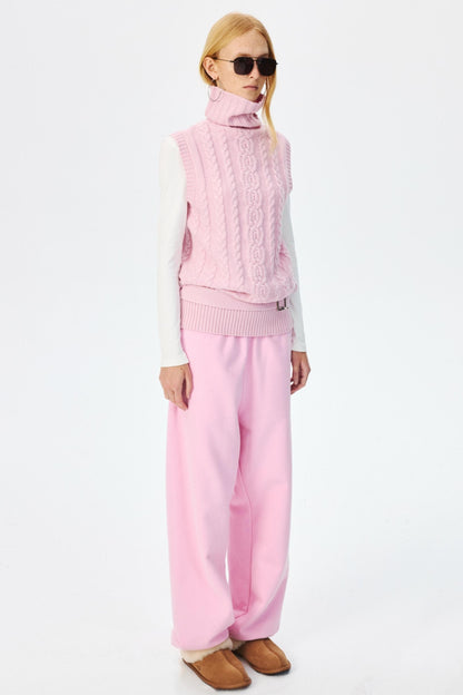 Luxury Merino Wool Turtleneck Top