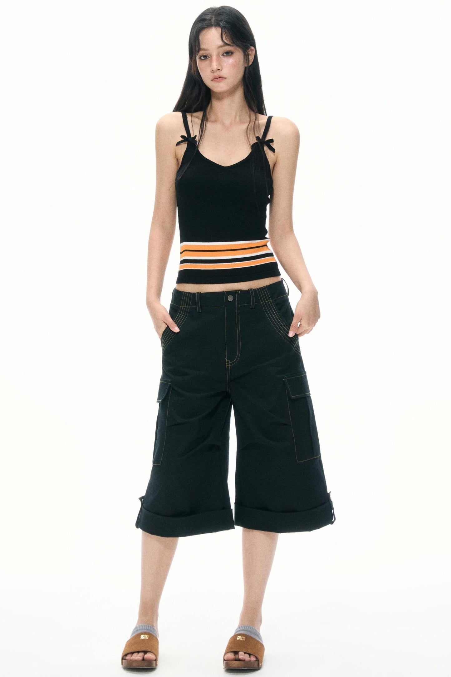 Striped Knit Camisole