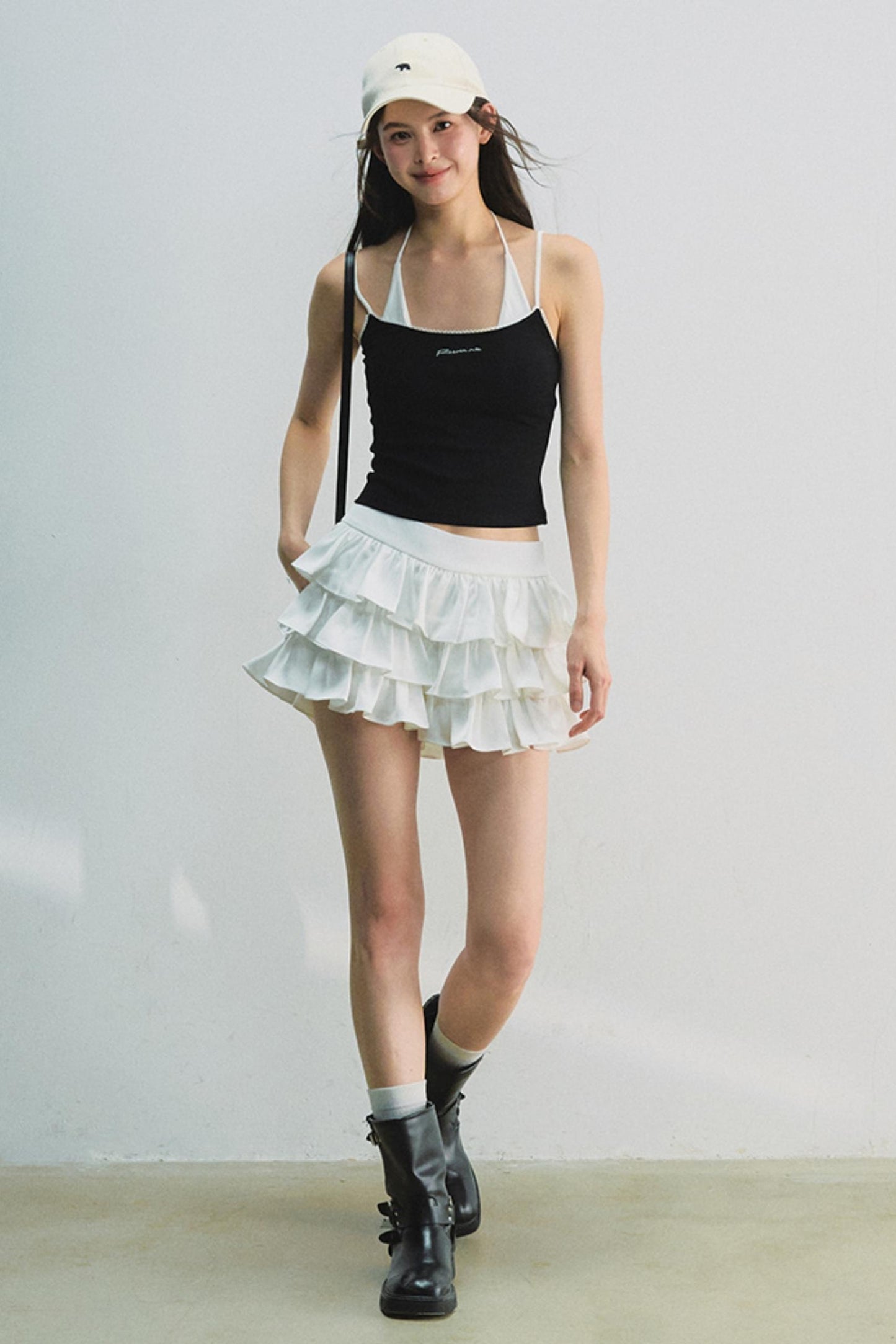 Elegant White Ballet Skirt
