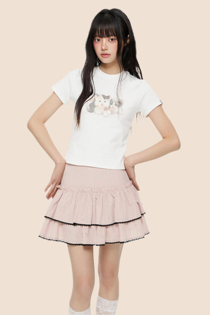 Charming Graphic Summer Tee