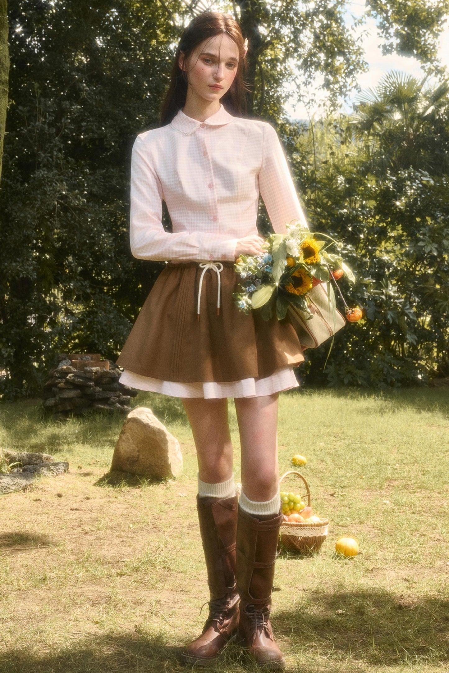 Classic Check Short Skirt