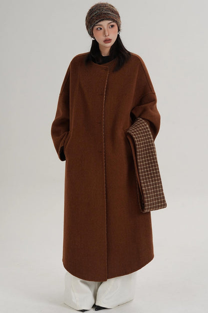 Classic Wool Tweed Coat