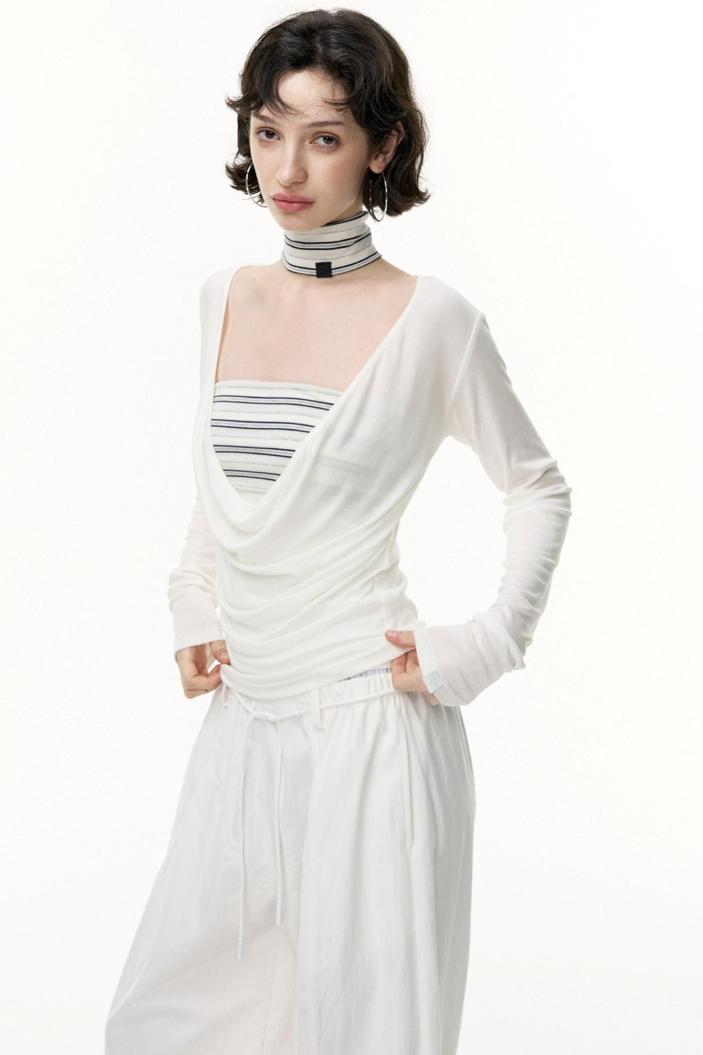 Tencel Lyocell Long Sleeve T-shirt