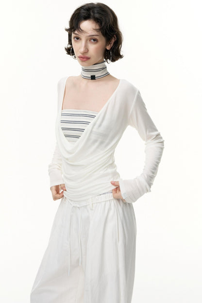 Tencel Lyocell Long Sleeve T-shirt