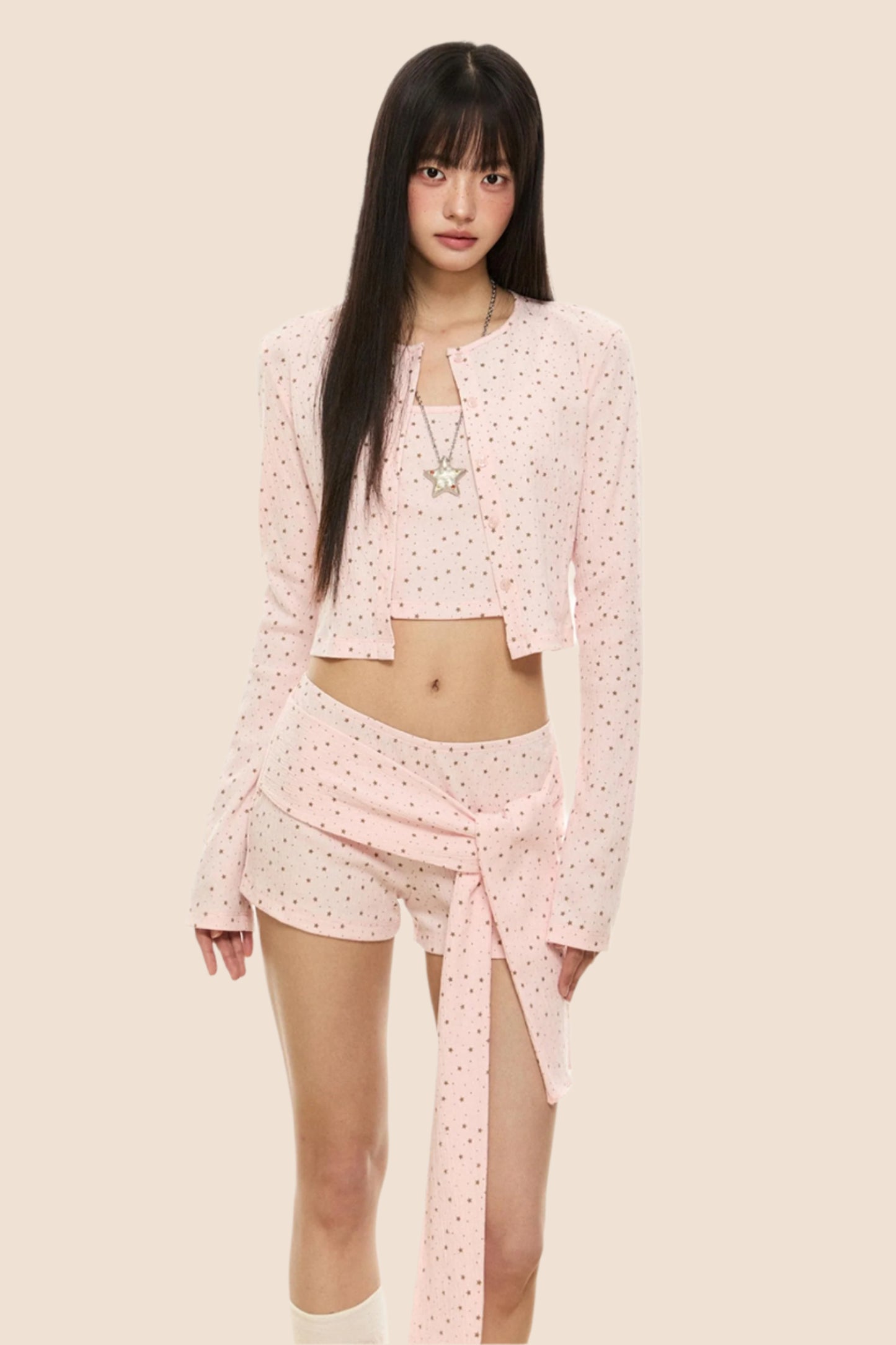 Summer Chic Camisole & Shorts Set-Up