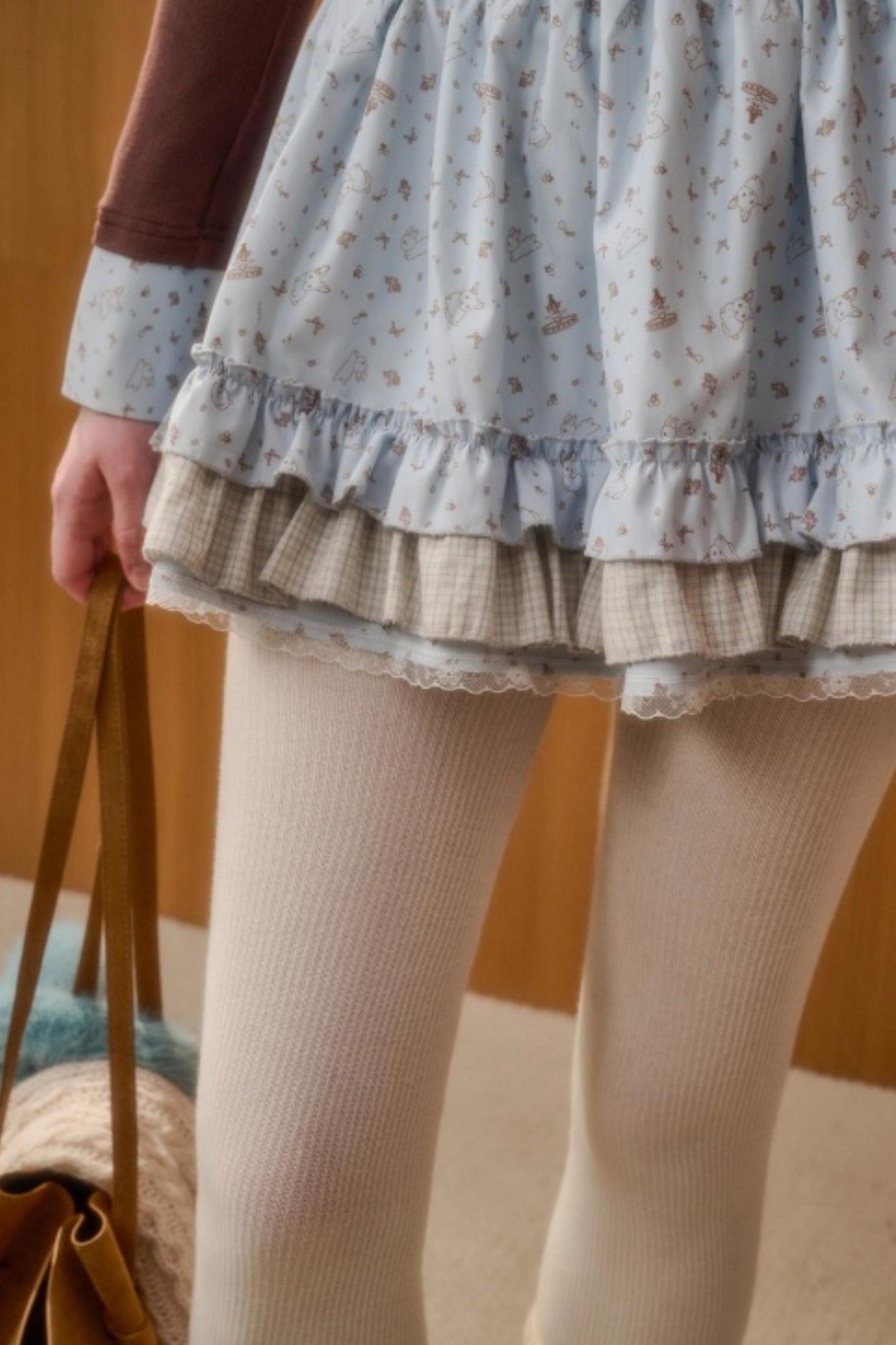 Milky Way Bunny Lace Skirt Set-Up