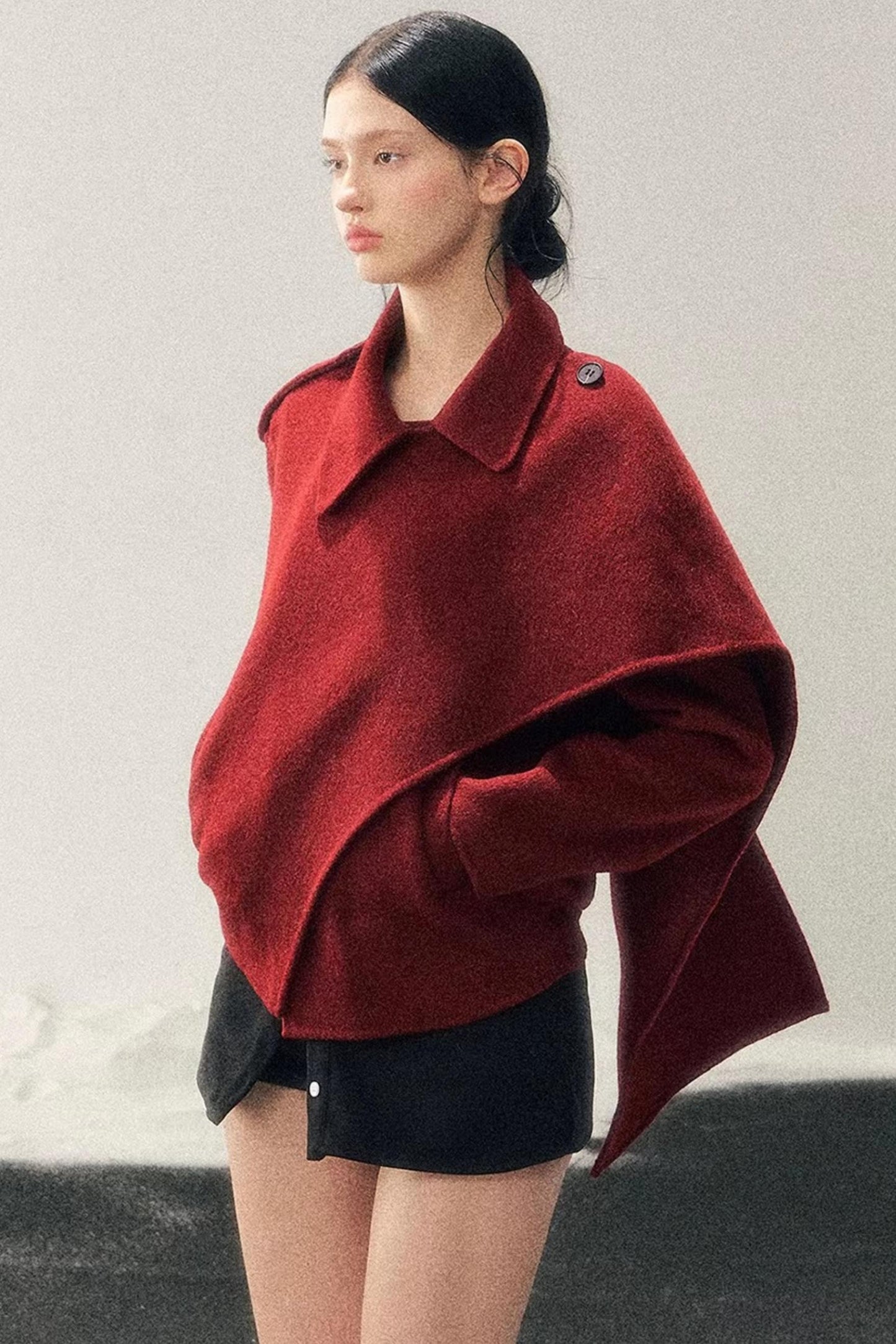 Eye-Catching Woolen Winter Coat