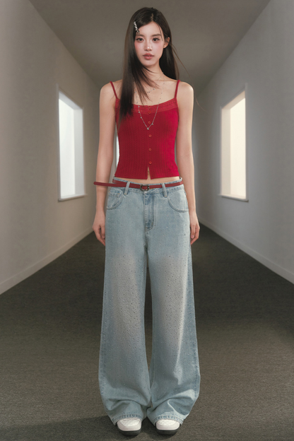 Patchwork Open-Front Cardigan