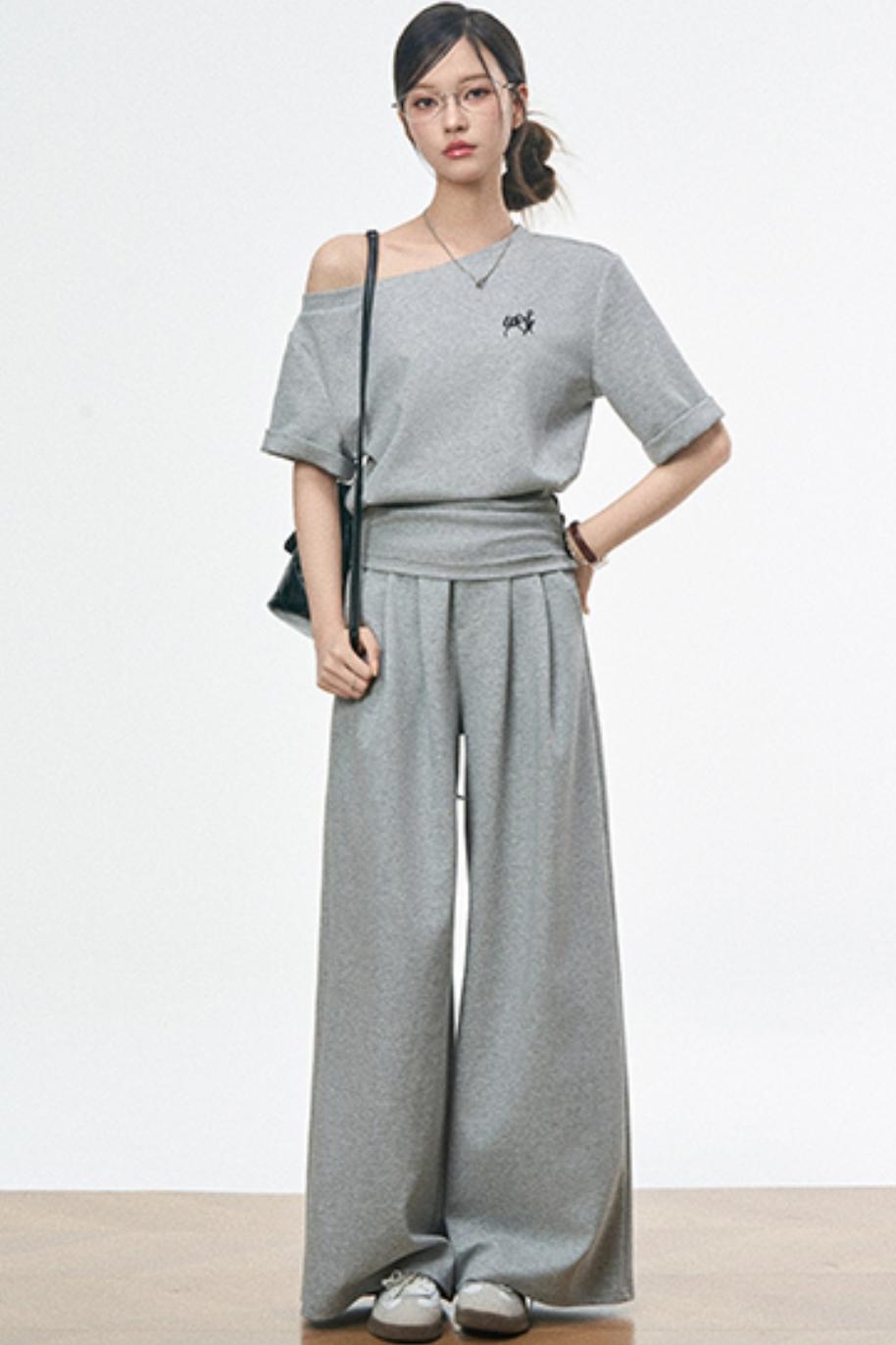 Urban Casual High Rise Skirt Set-Up