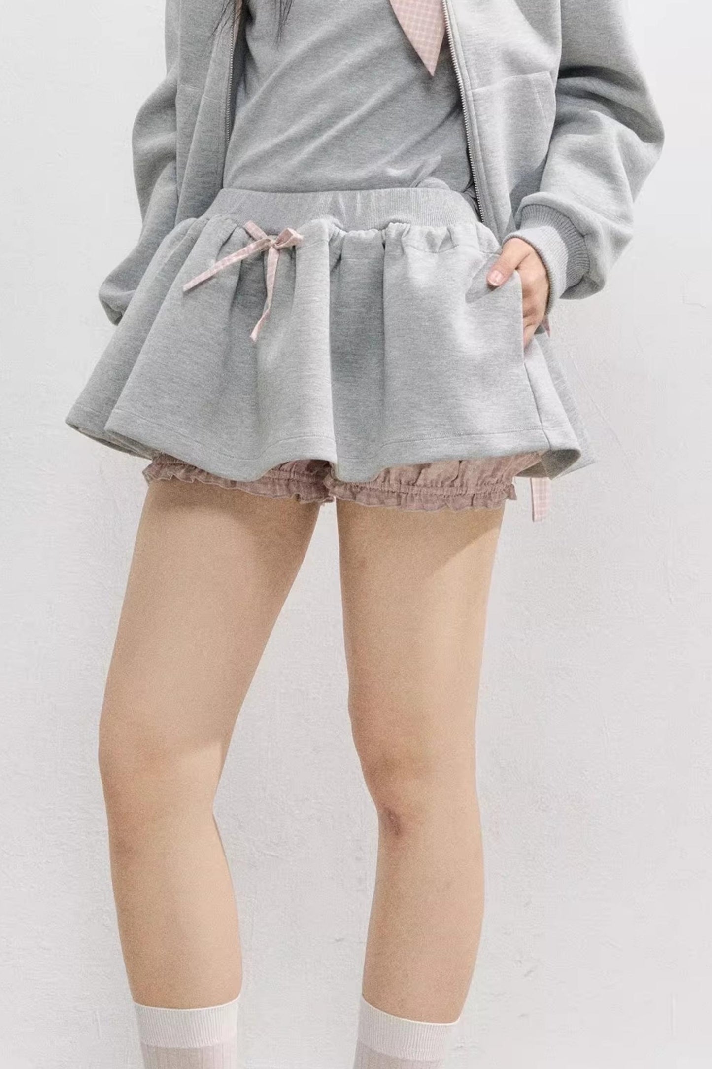 Comfort Sweatshirt Skirt Set-Up