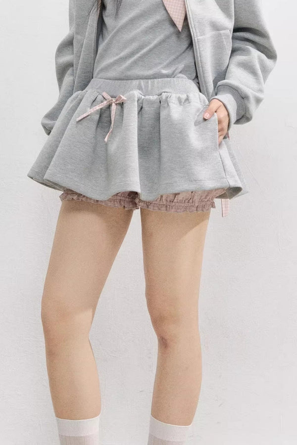 Comfort Sweatshirt Skirt Set