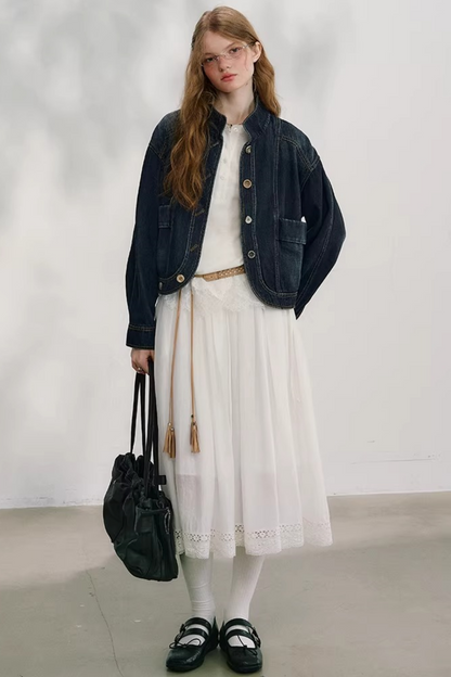 Youlan 데님 재킷