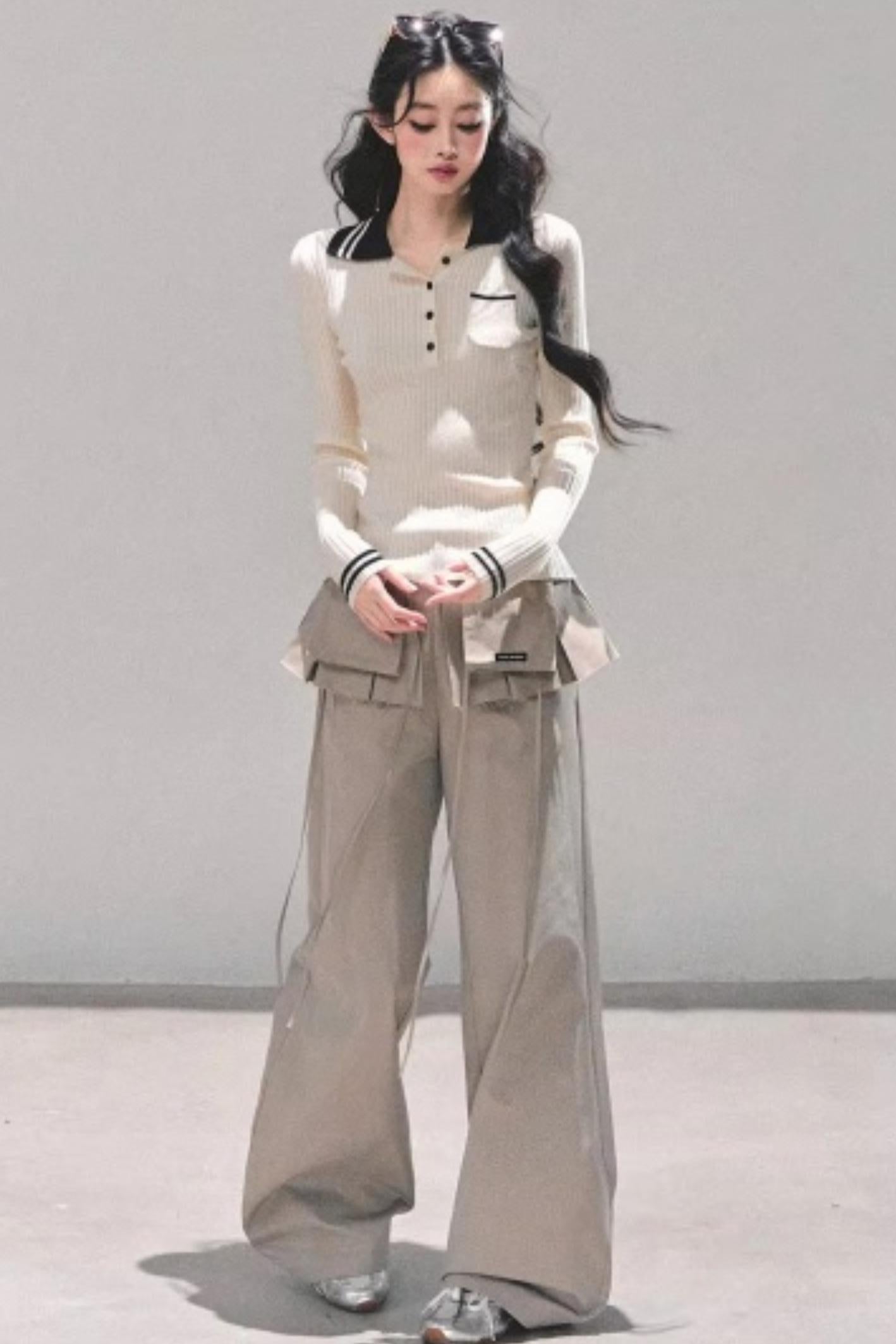 Bella Wide-Leg Workwear Pants