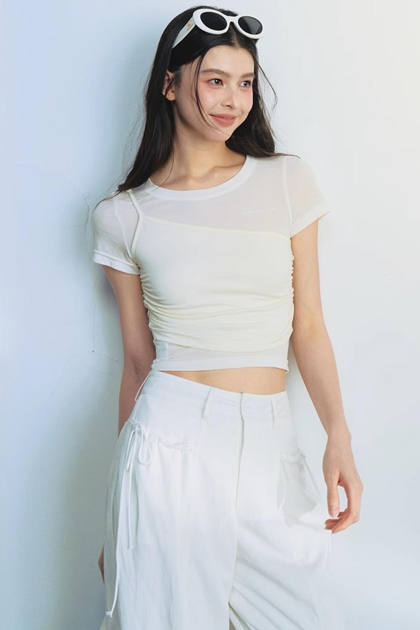 Dual-Patch Short Tee