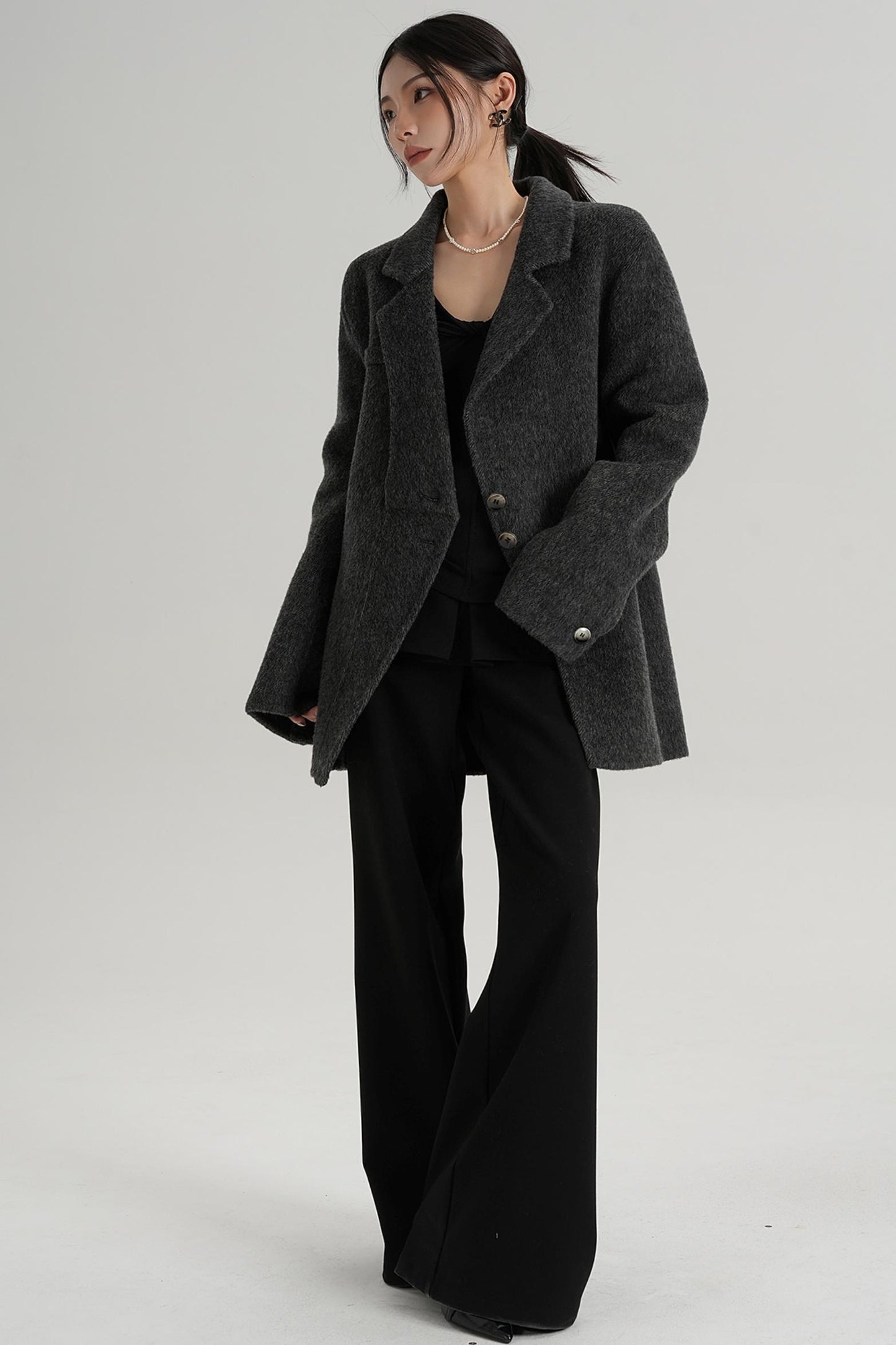 Black Woolen Jacket