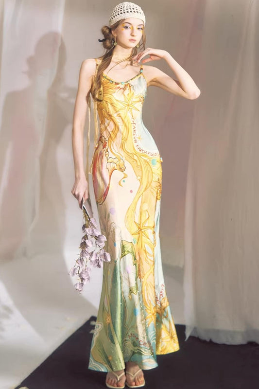 Sparkling Rhinestone Beaded Dress