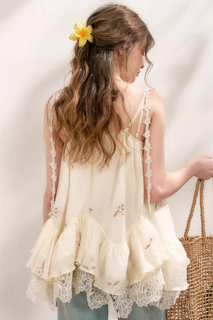 Silk Summer Camisole Set-Up