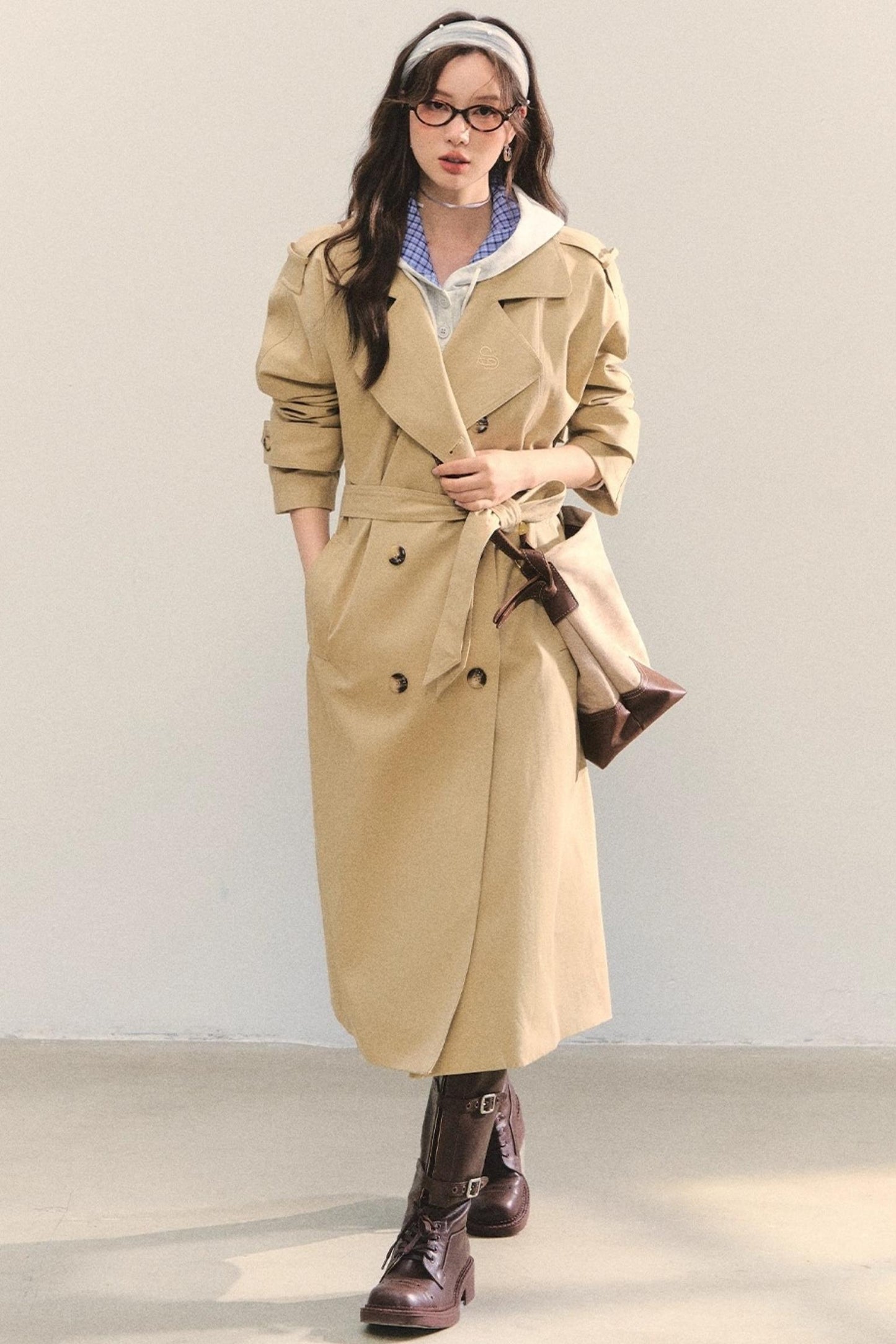 Trench Embroidery Coat