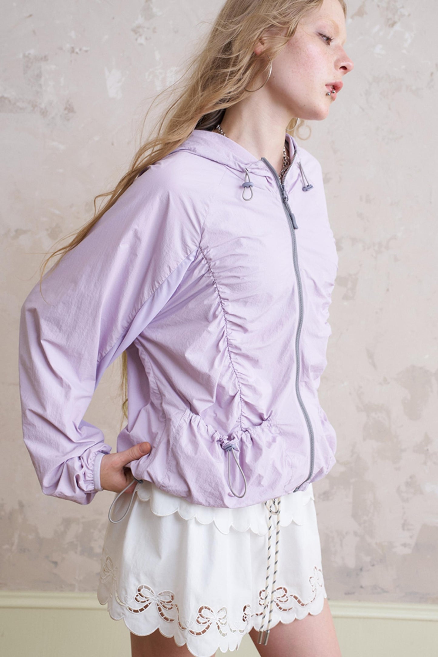 Chic Bow Sun Shield Jacket