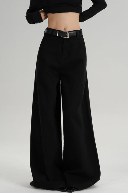 Floor-length Wide-leg Pants