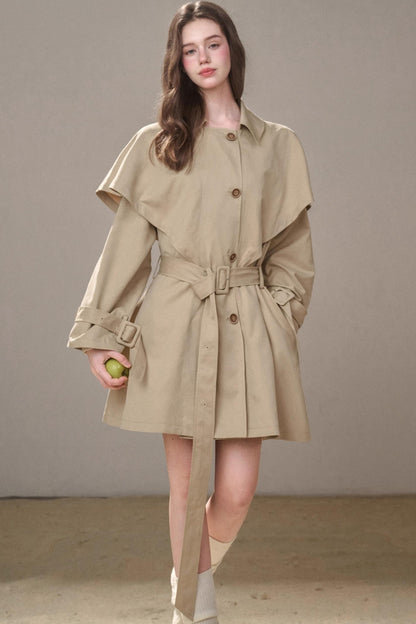 Retro Loose Trench Coat