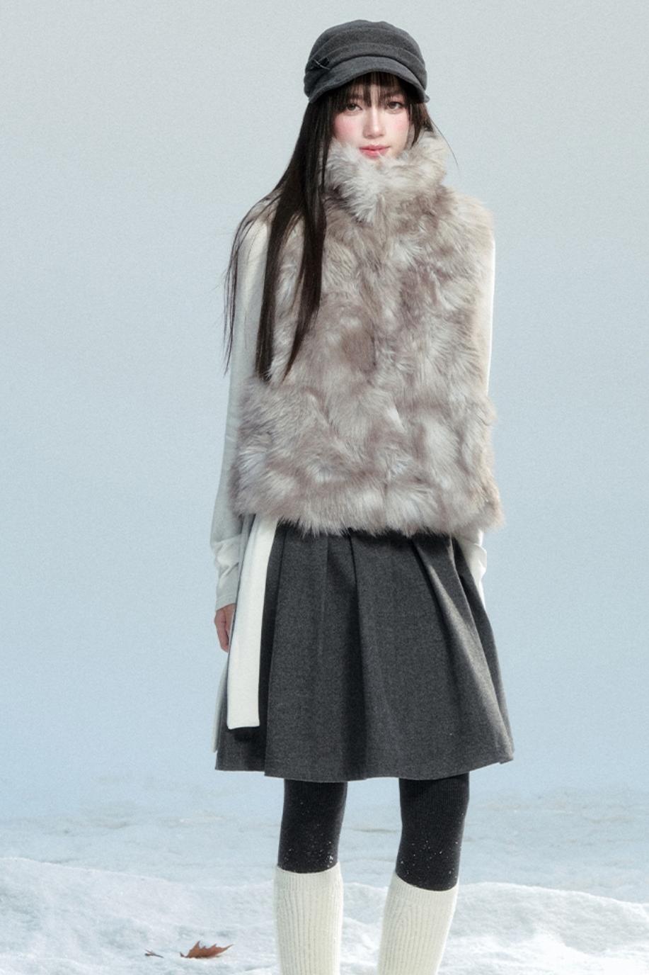 Winter Lace High Neck Top