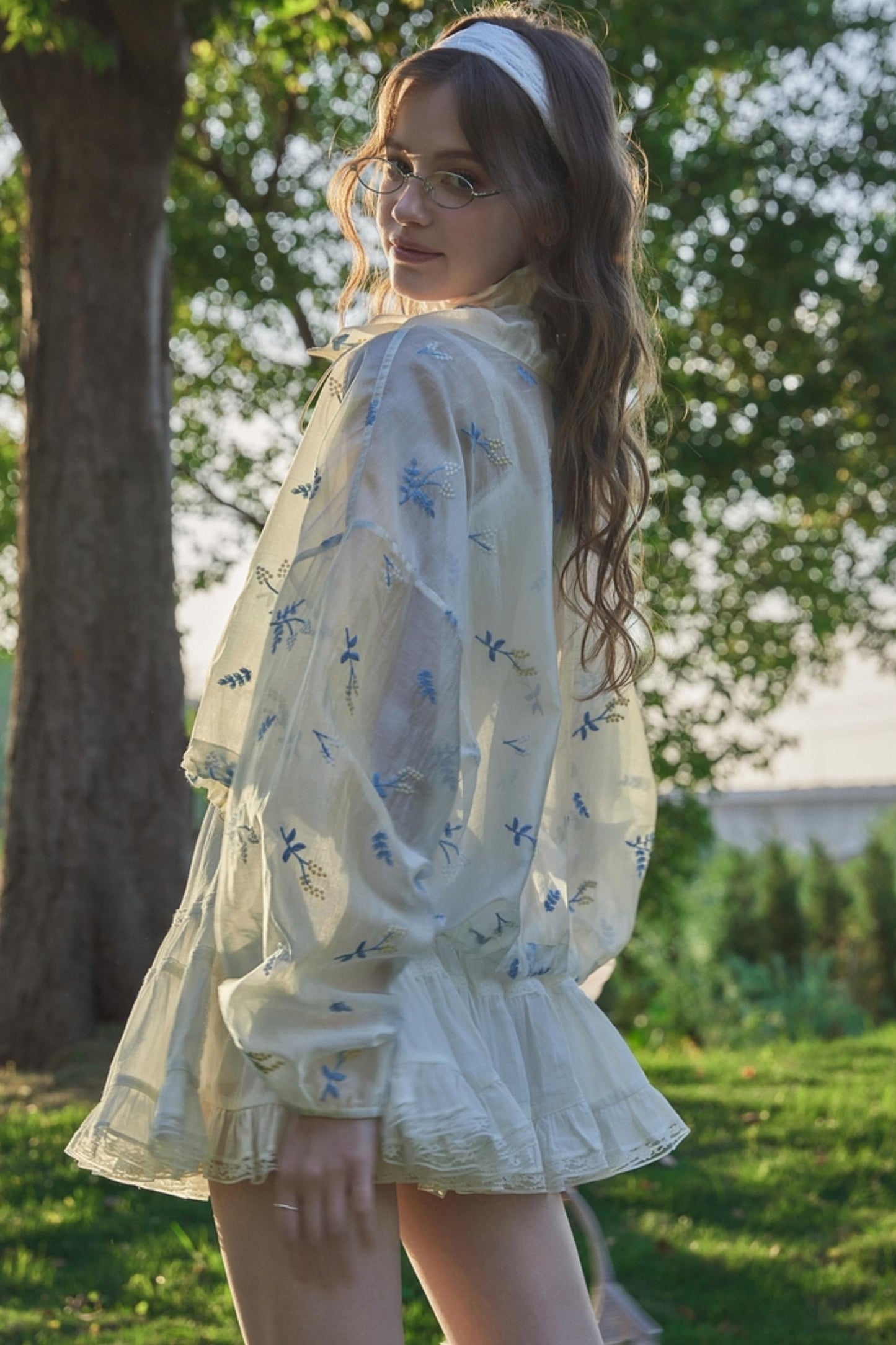 Embroidered Sun Jacket