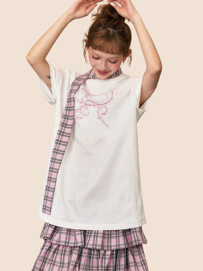 Original Bow Streamer Loose T-Shirt