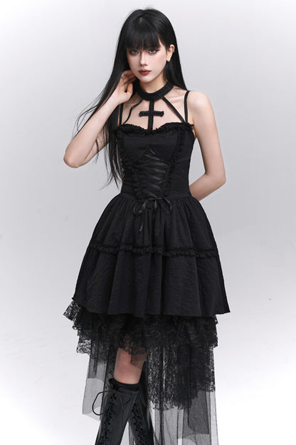 Gothic Halter Dress