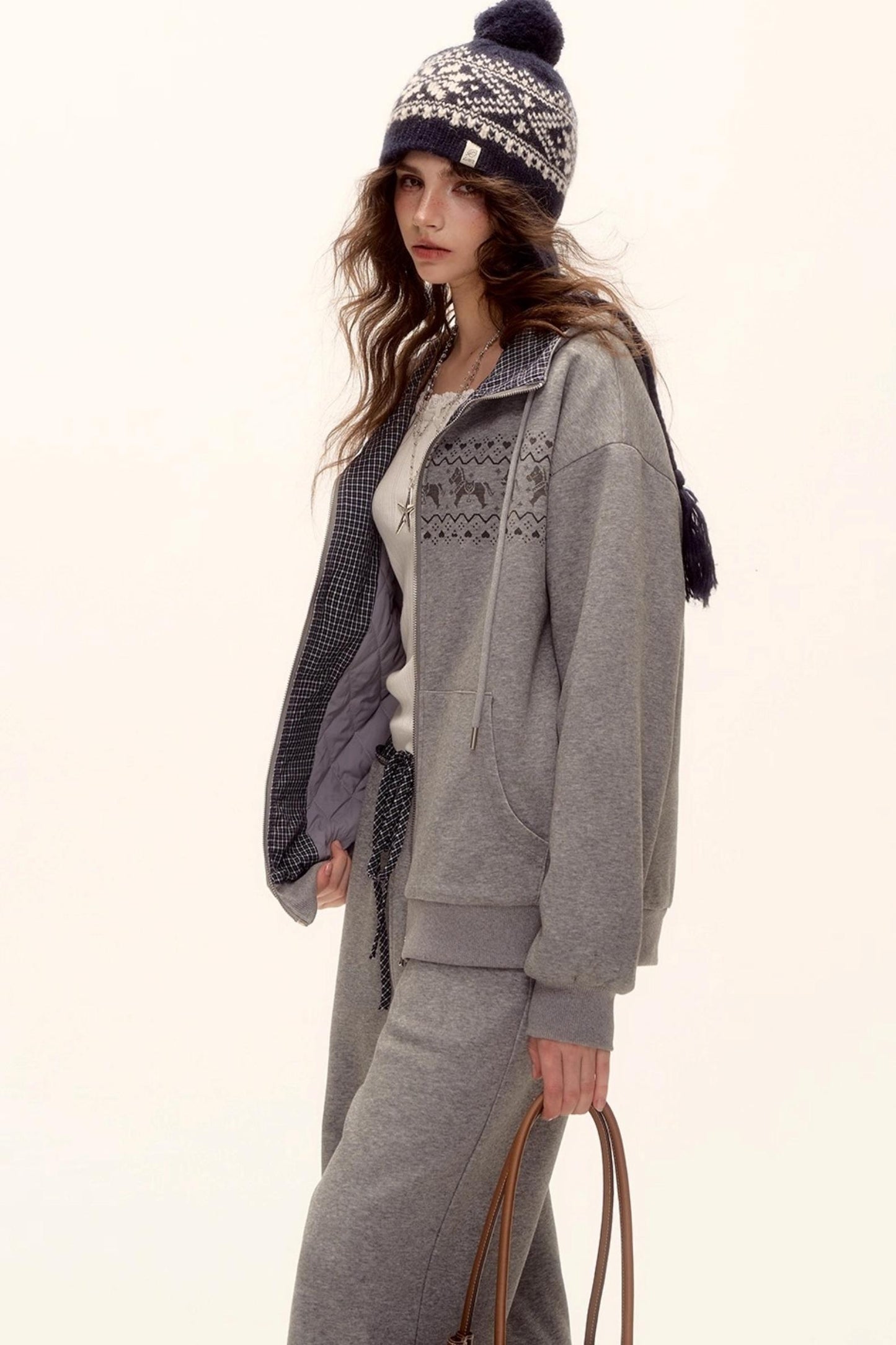 Fair Isle Quilted Jacket Set-Up