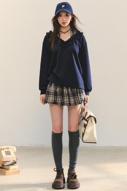 Plaid Two-Piece Set-Up