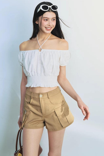 Asymmetrical Crop Top