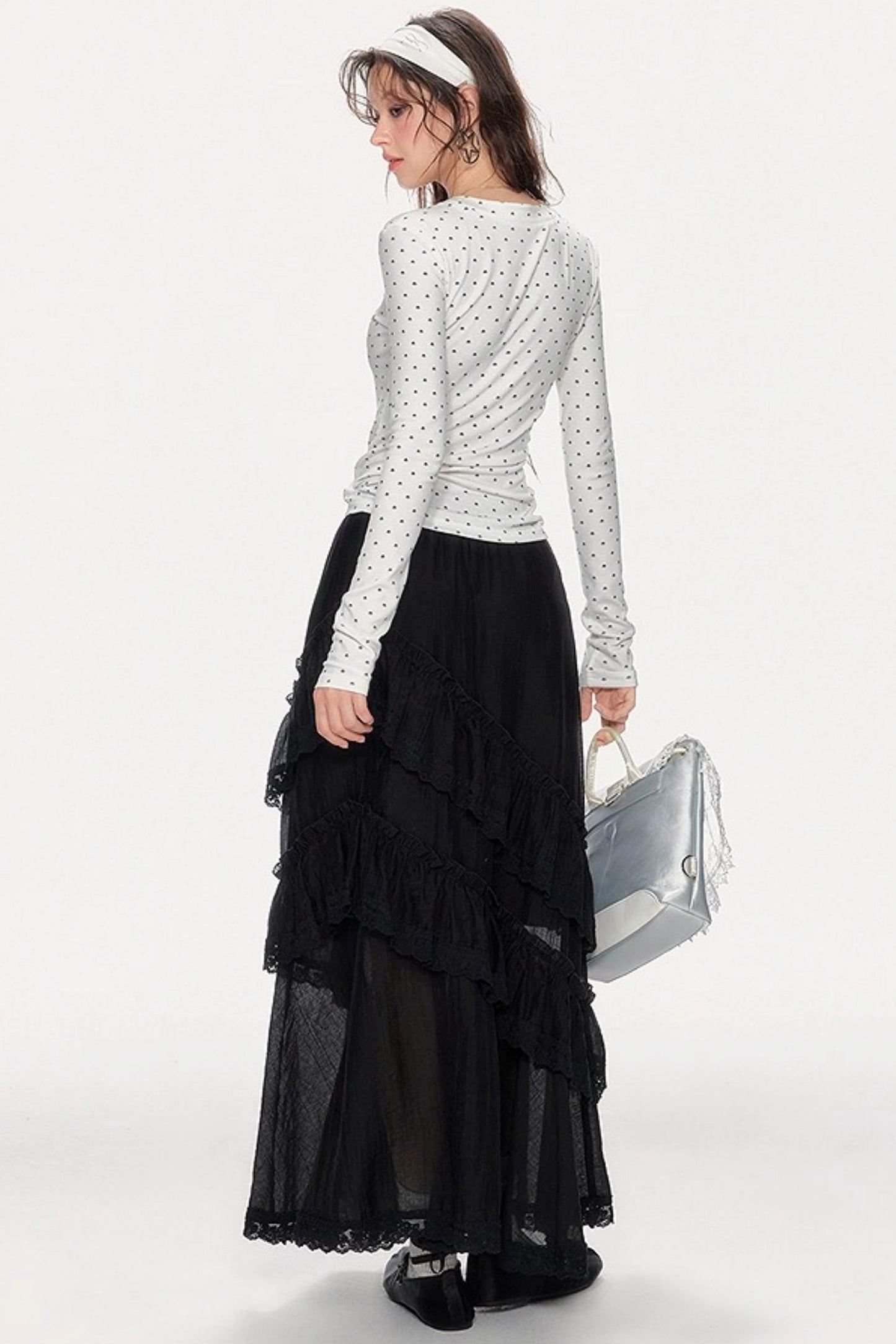 Romantic Lace Maxi Skirt