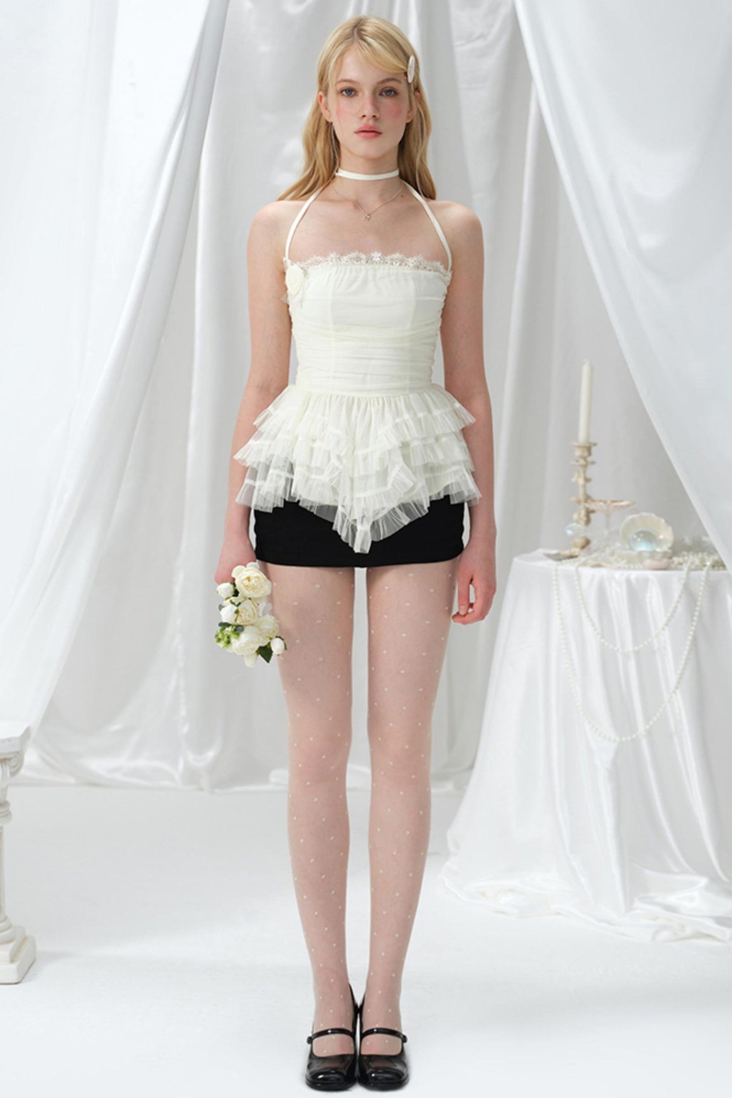 Summer A-line Denim Skirt