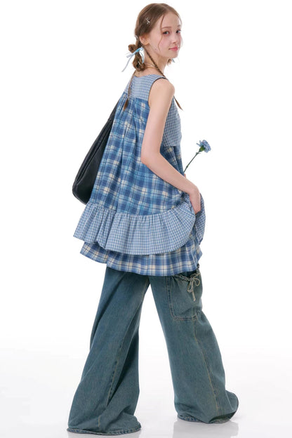 Sweet Dreams Plaid Dress