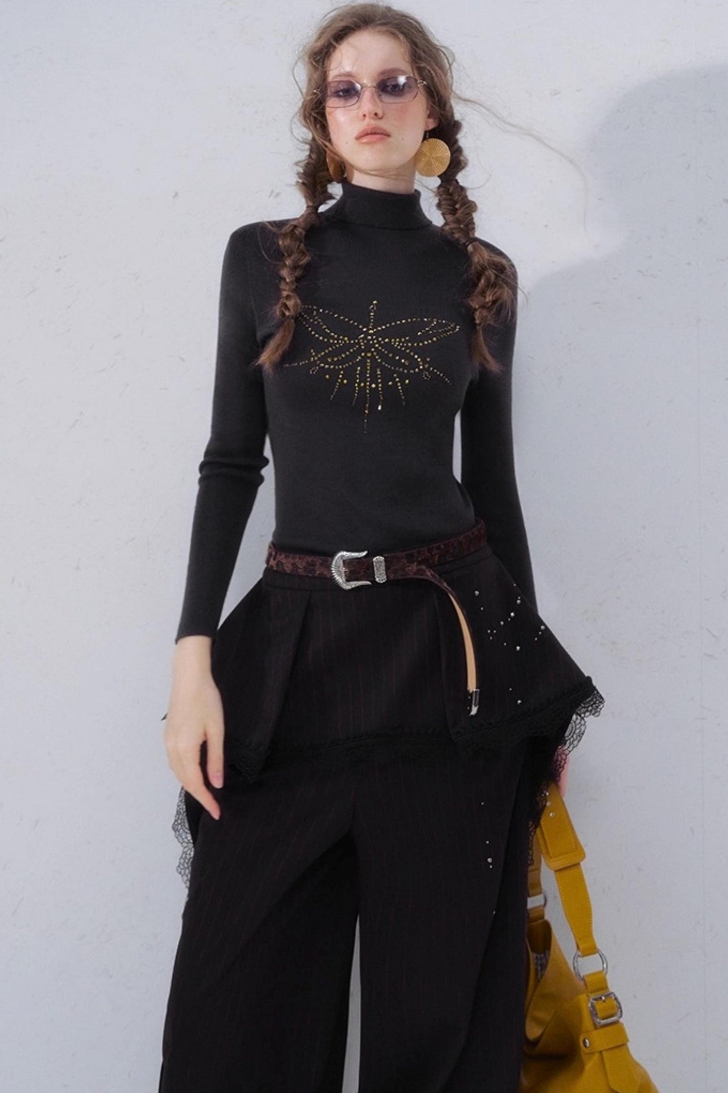 Gentle Respectfulness Wool Knit Top