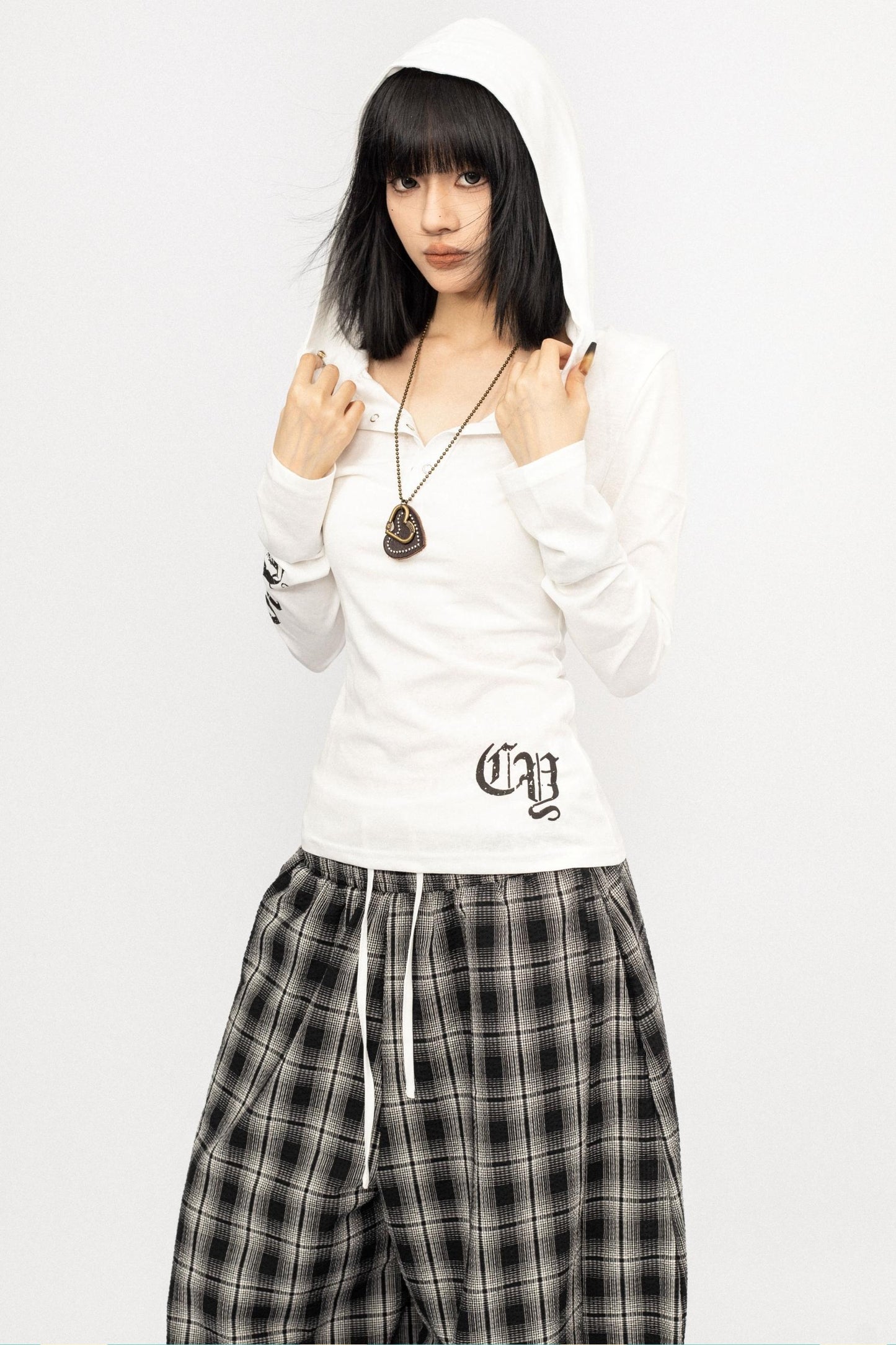 Retro Slim Sunscreen Smock Top