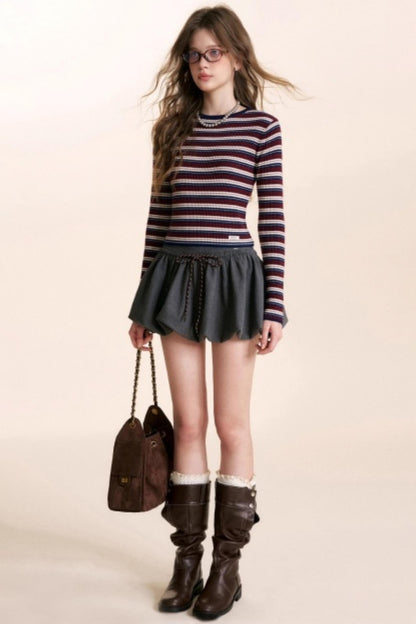 Geek Chic Striped Wool Sweater