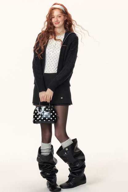 French Cable Sweater