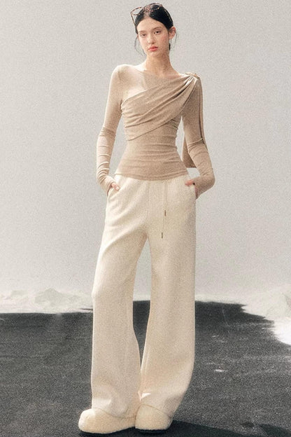 French Ribbon Design Blouse