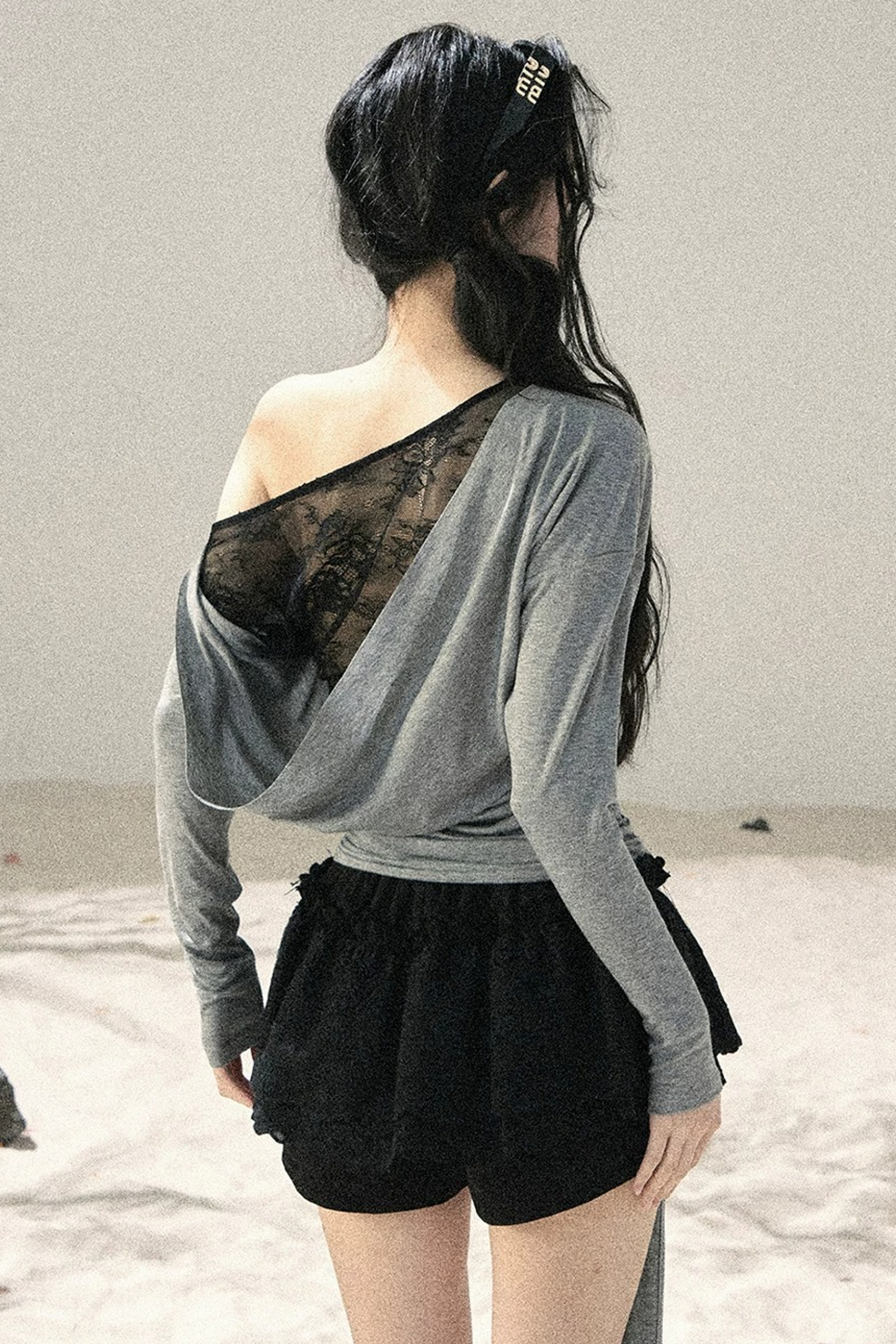 Asymmetrical Lace Summer Top