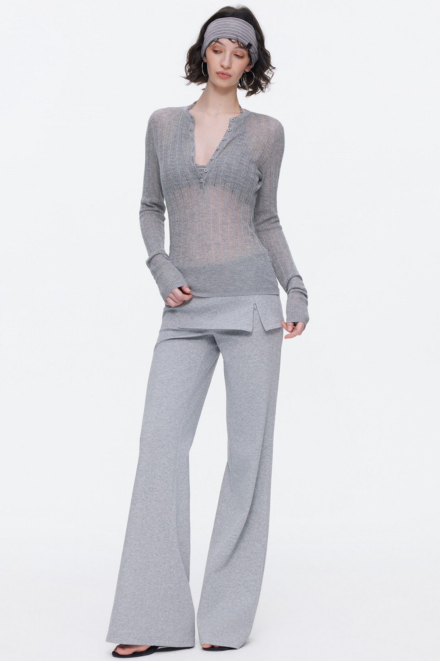 Hautfreundliche Strickrock-Hosen