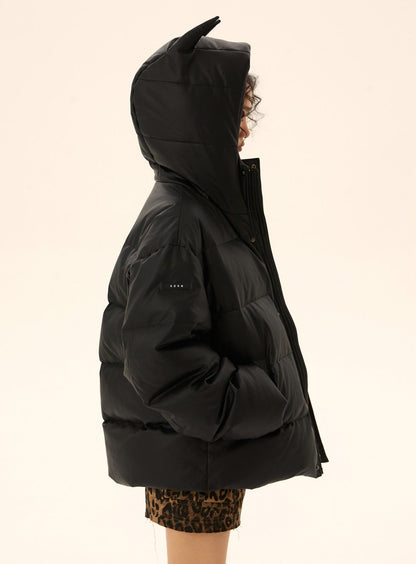 Long-sleeved Loose Down Jacket