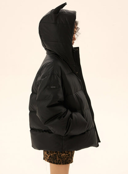 Long-sleeved Loose Down Jacket