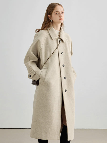 thickened warm high-quality tweed jacket