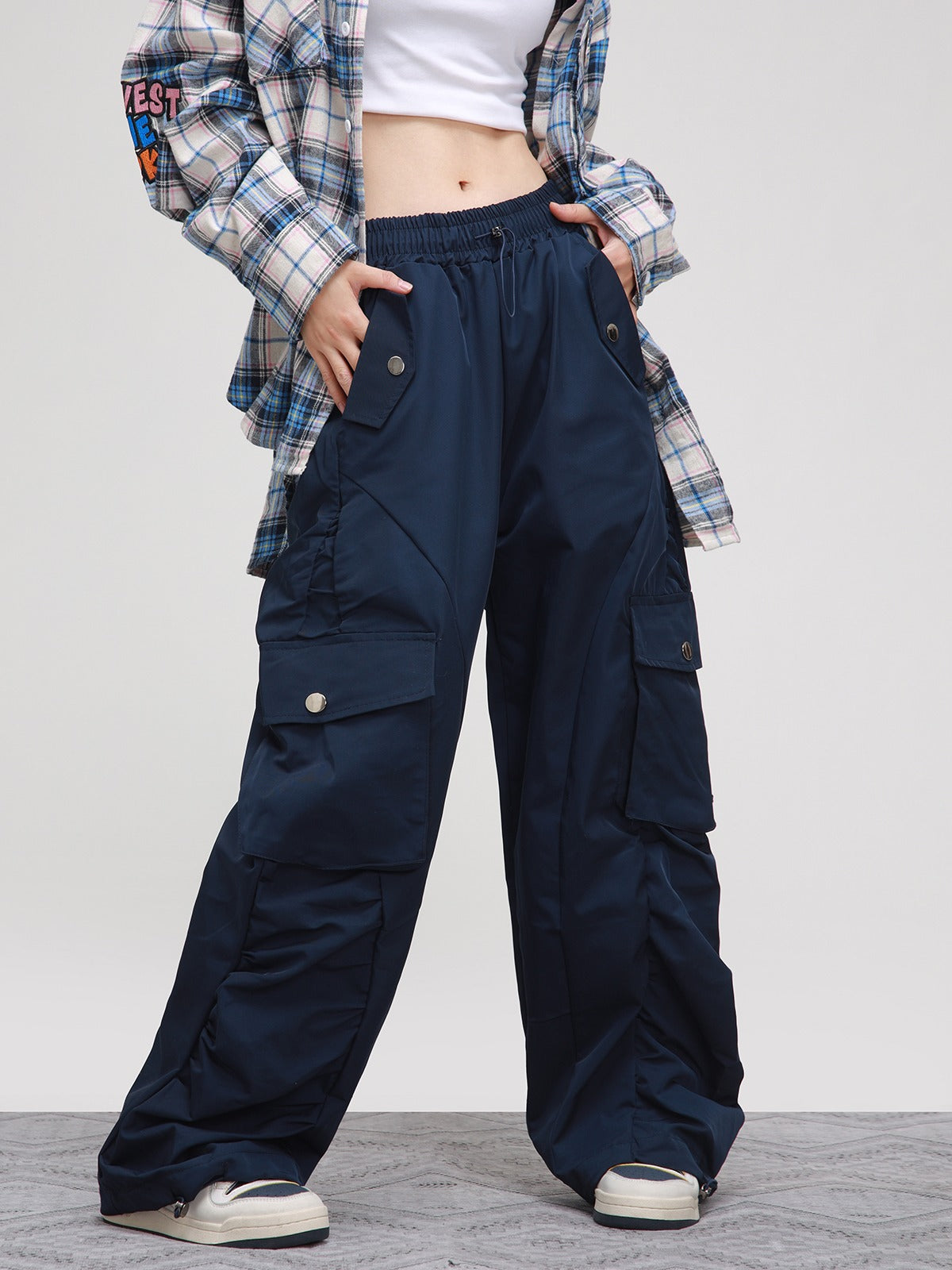 American Retro Straight Loose Pants