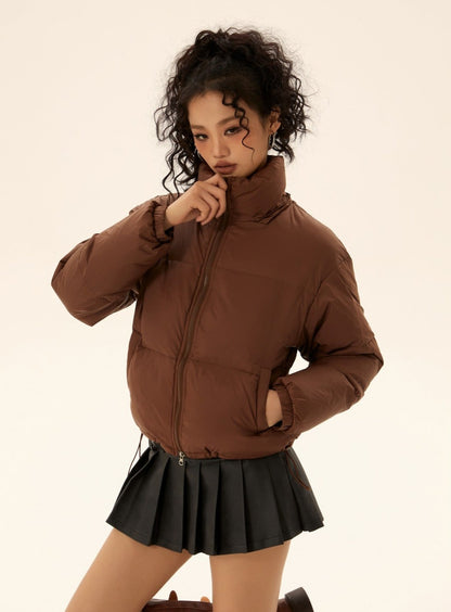 Long-sleeved Loose Down Jacket