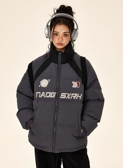 American stand up collar padded jacket
